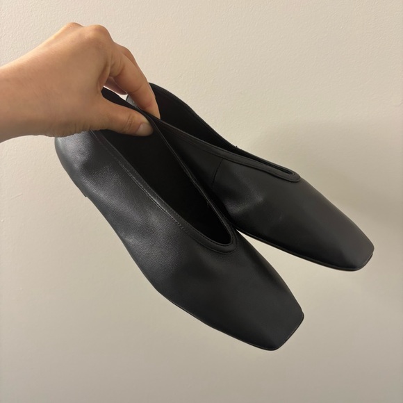 Tony Bianco Bianca Nappa Leather Flats, Black, 6.5 - Picture 5 of 14